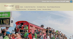 Desktop Screenshot of frontrunnerconsulting.com